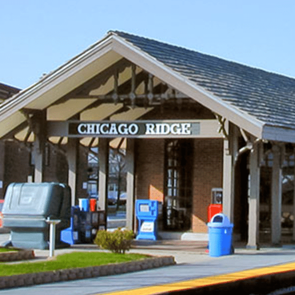 Chicago Ridge Train Station - Photo Credit: Chicago Ridge, IL Official Website
